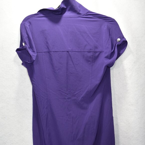 Zenergy Chicos Purple Half Zip Collared Dress - Picture 8 of 9